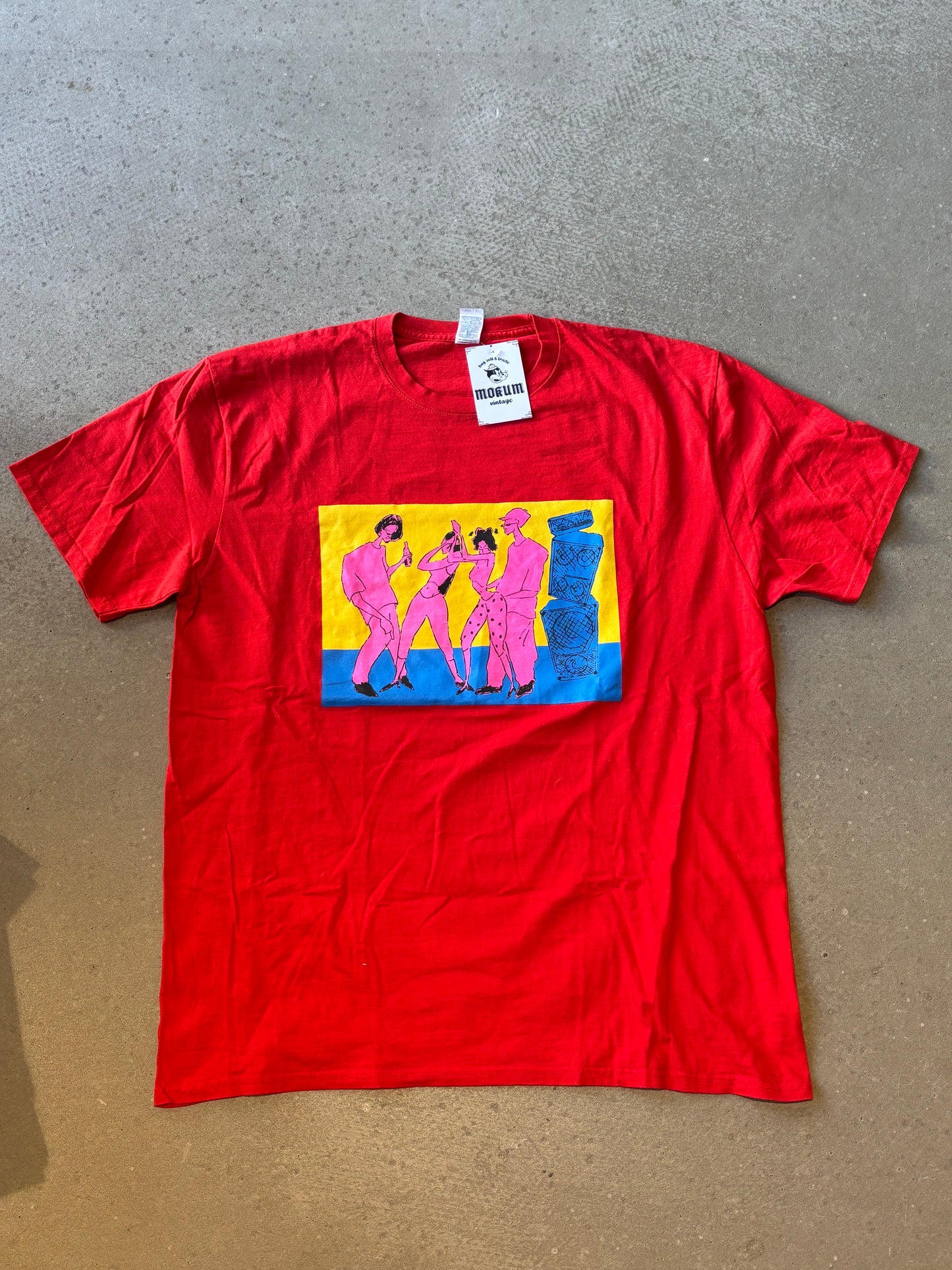 Patta Soundsystem x Disya Jeneration x Marshall Notting Hill Carnival 25 Tee Red XXL