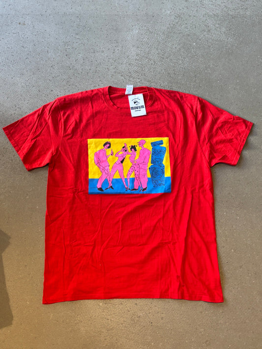 Patta Soundsystem x Disya Jeneration x Marshall Notting Hill Carnival 25 Tee Red XXL