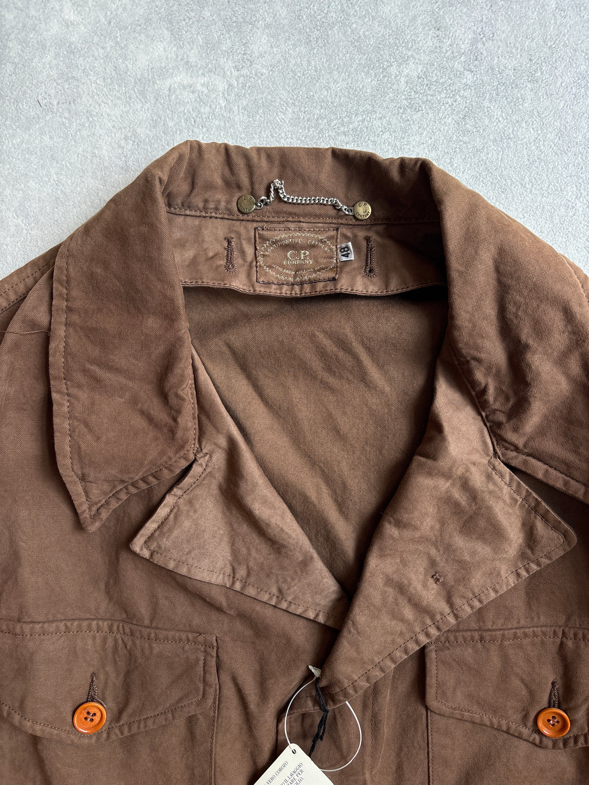 Vintage CP Company Field Jacket Brown 48/M