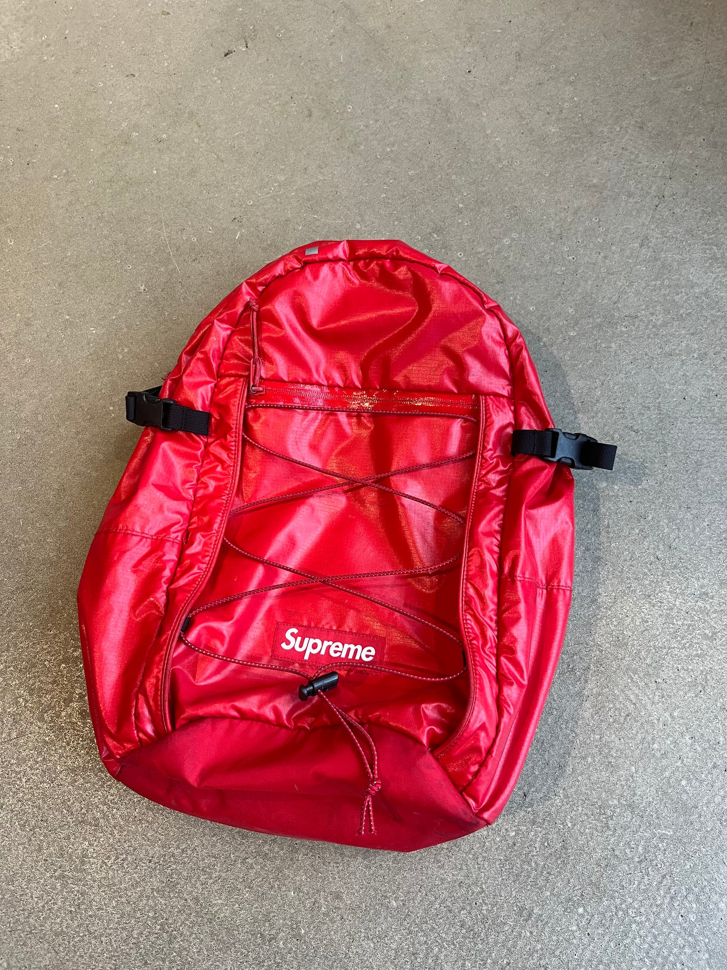 Supreme FW17 Backpack Red