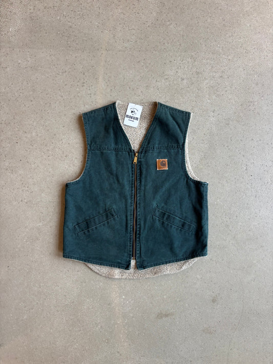 Carhartt Lined Vest Green M