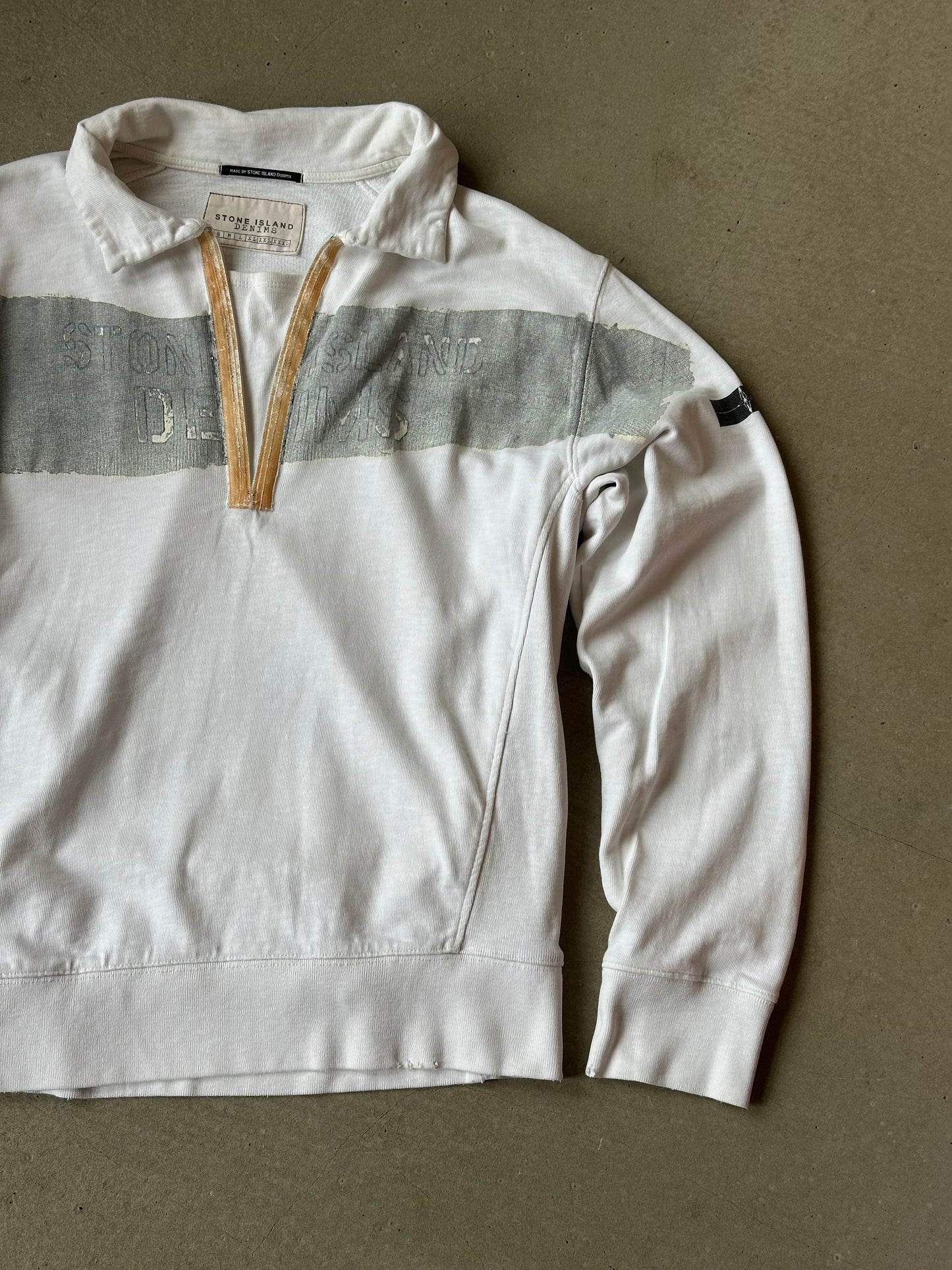 Stone Island Denims Long Sleeve White L