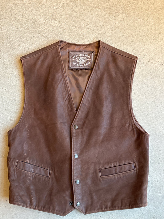Redskins Brown Leather Gilette XL