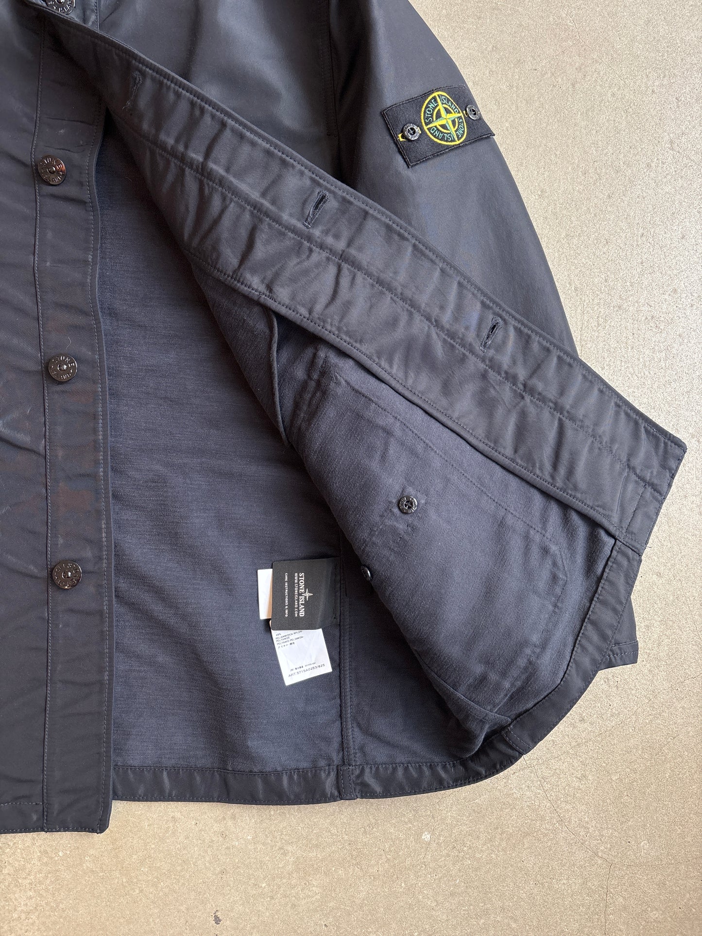 Stone Island Mil Spec Flying Raso Black XXL