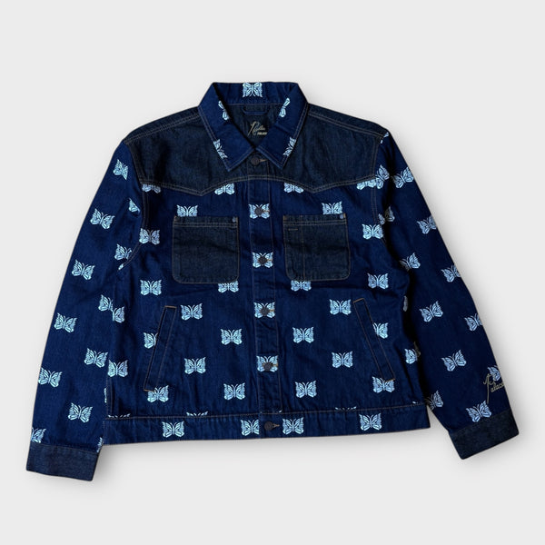 ジャケット・アウター PALACE Needles Western Denim Jacket M Palace Needles Western Denim Jacket Indigo - Palace Needles 2024