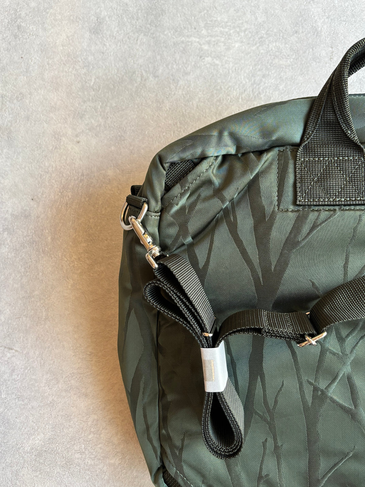 Palace Porter 3 Way Briefcase Olive / Jacquard