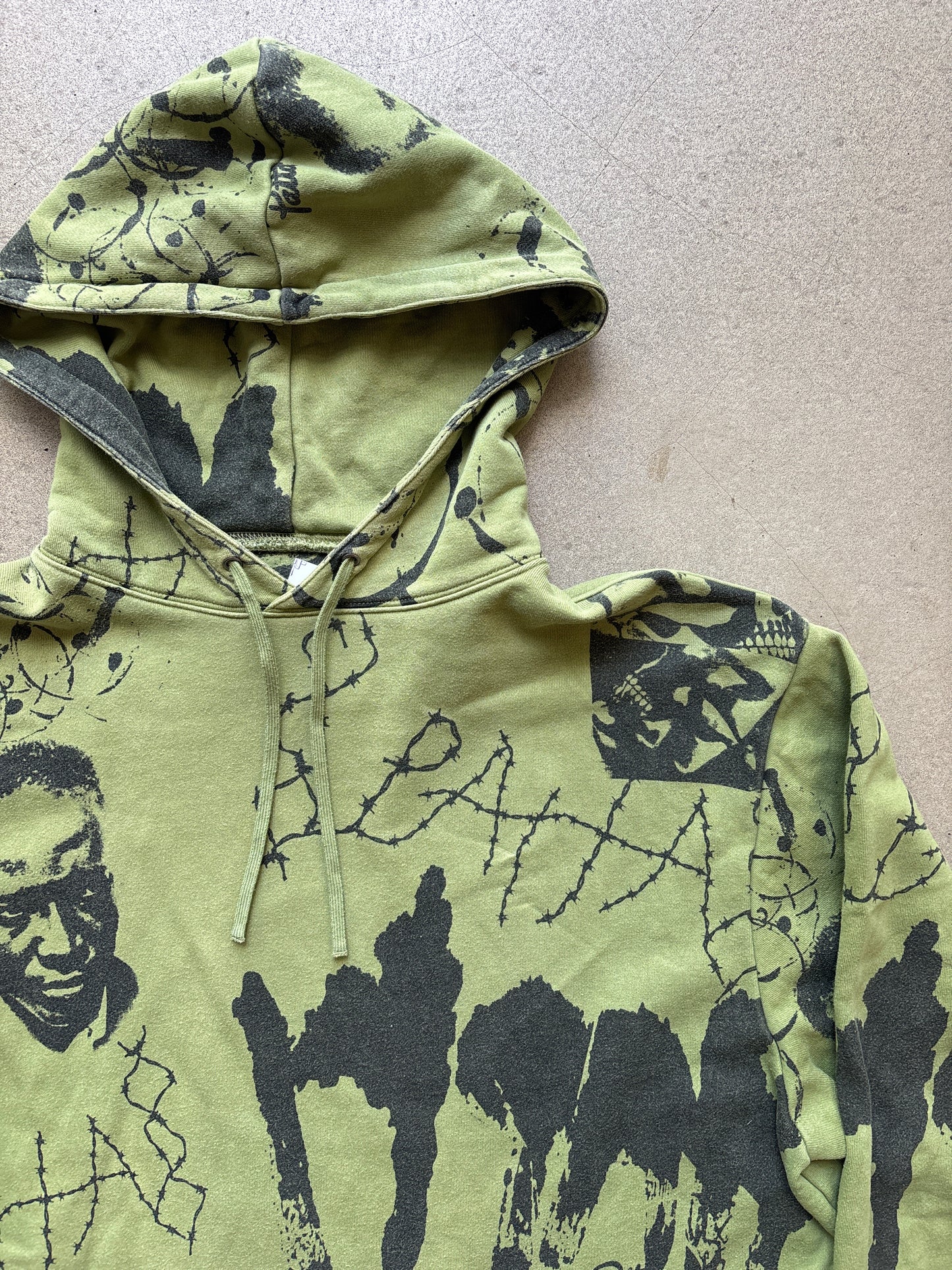 Patta Pokets Hoodie Green L