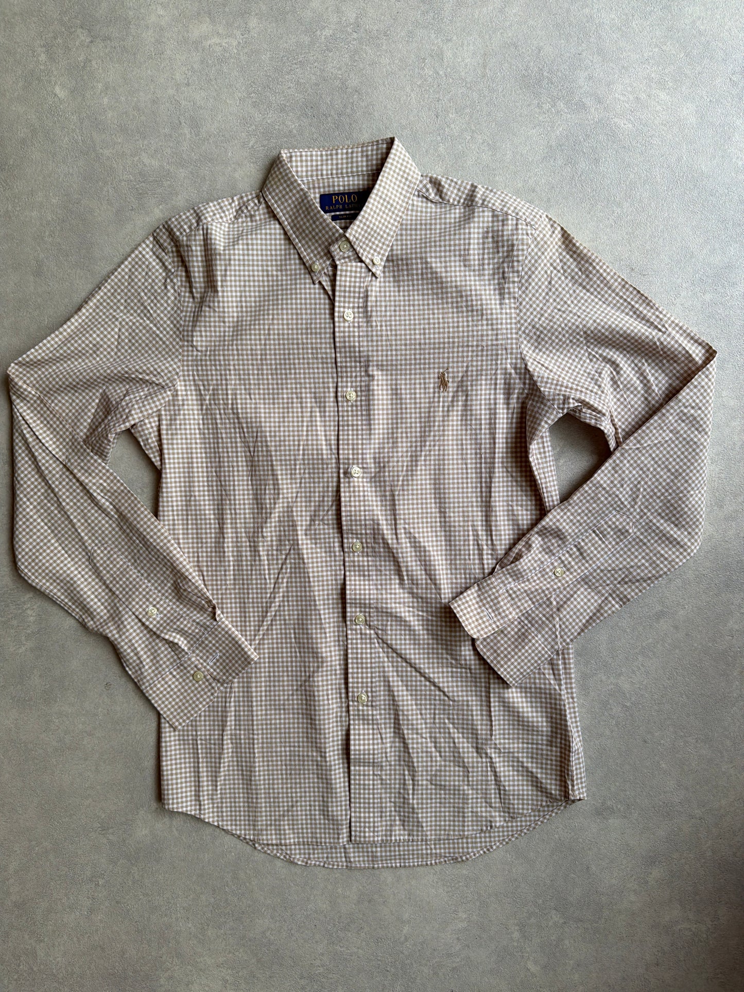 Polo Ralph Lauren Button Up Beige S
