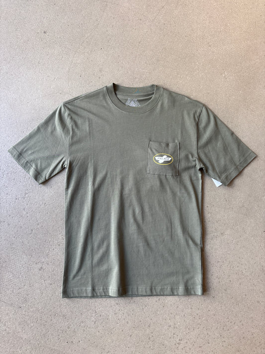 Palace Postal Pocket Tee Green S