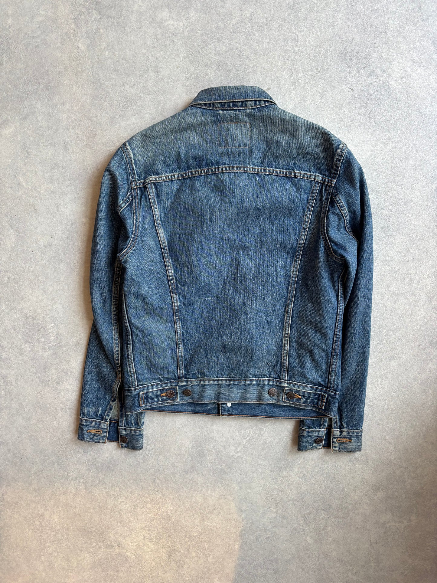Supreme X Levi's Checkerboard Trucker Denim Jacket S