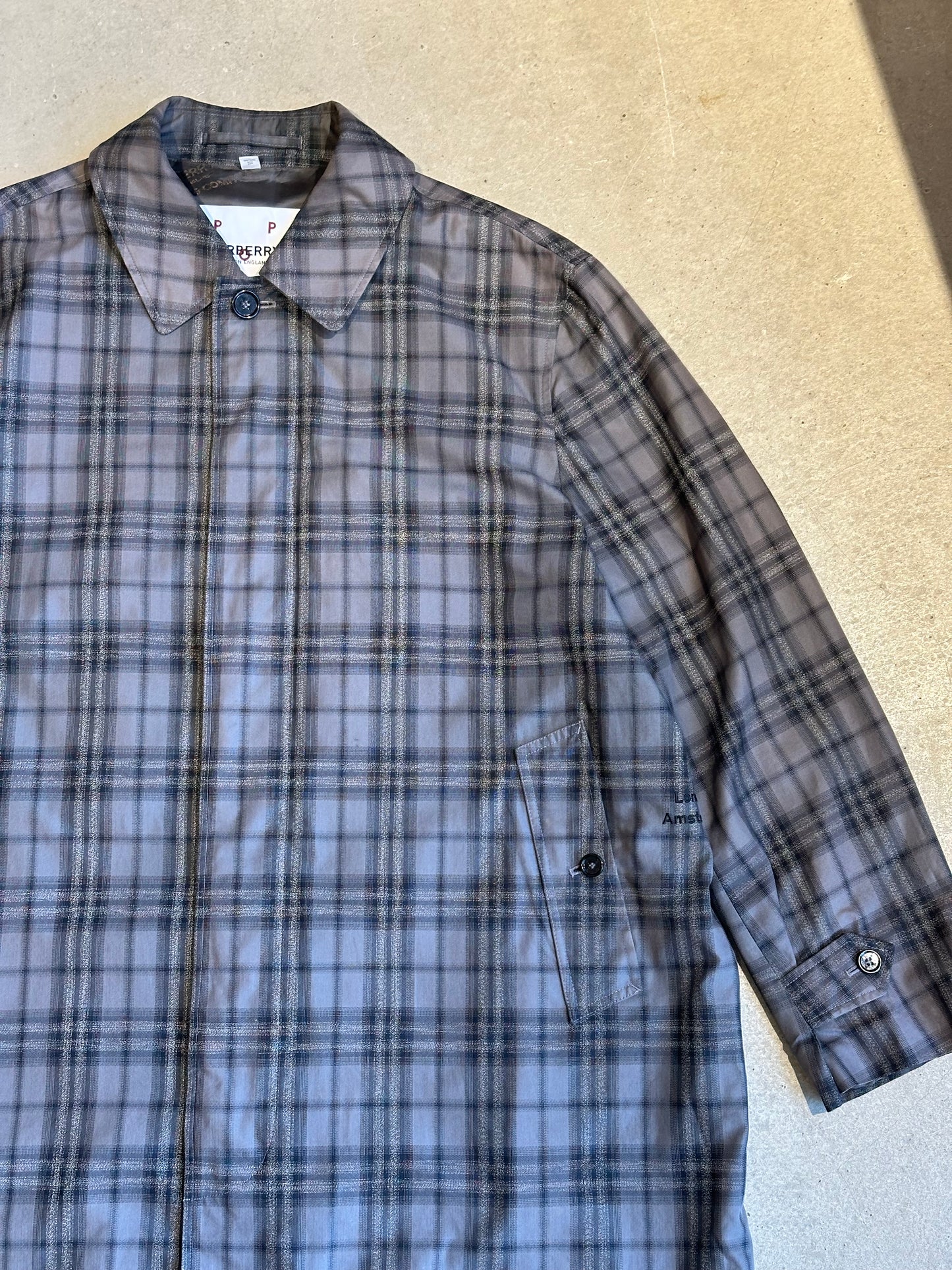 Burberry X Pop Trading Company trench coat XXL