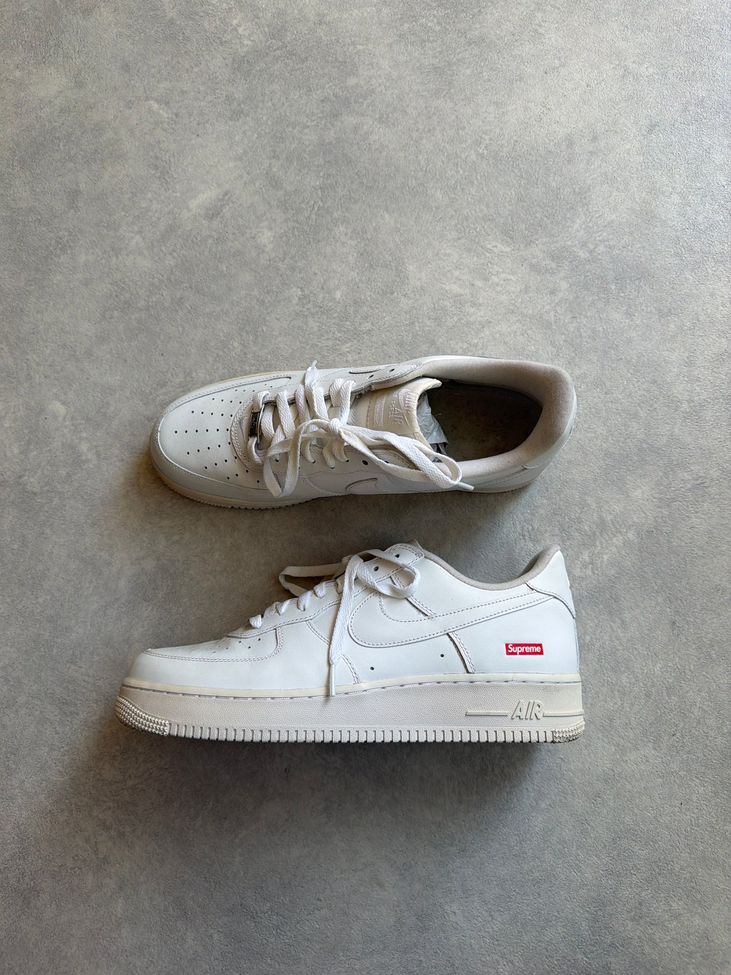 Supreme Air force one White 'Supreme' Size US 11.5 EU 45