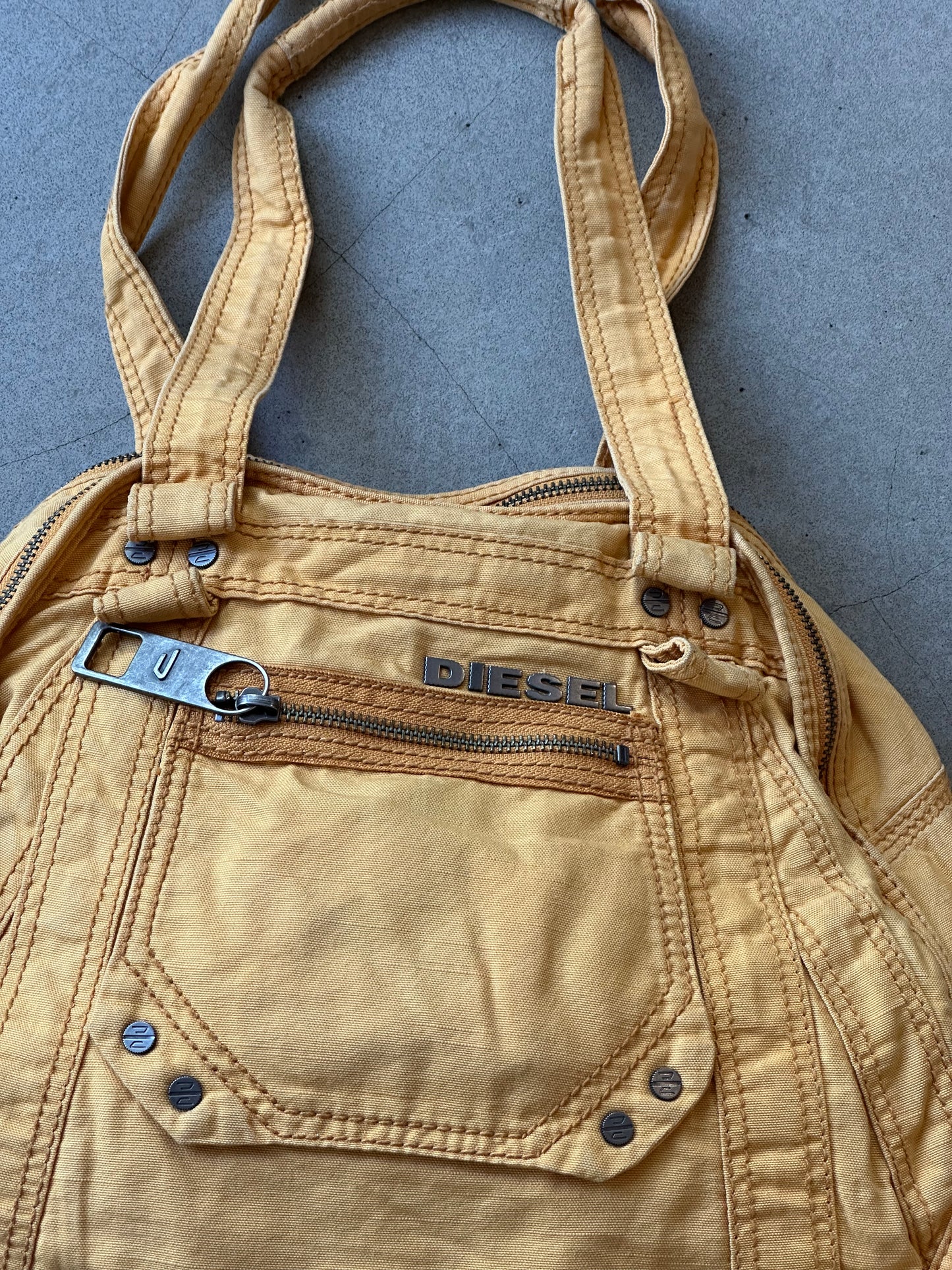 Vintage Diesel Bag Yellow