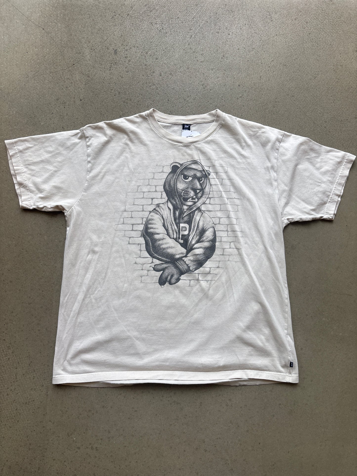 Patta Pencil Panther Tee Offwite XXL