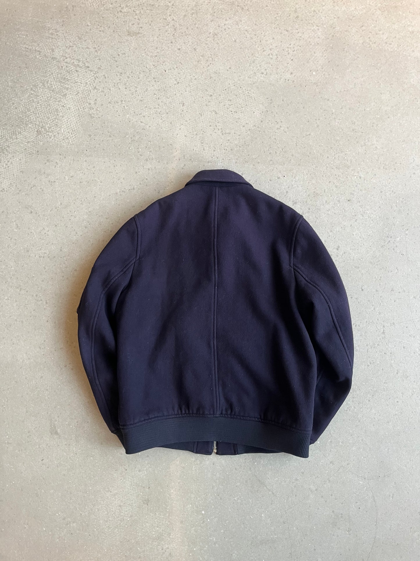 APC Wool Flight Jacket Navy XL