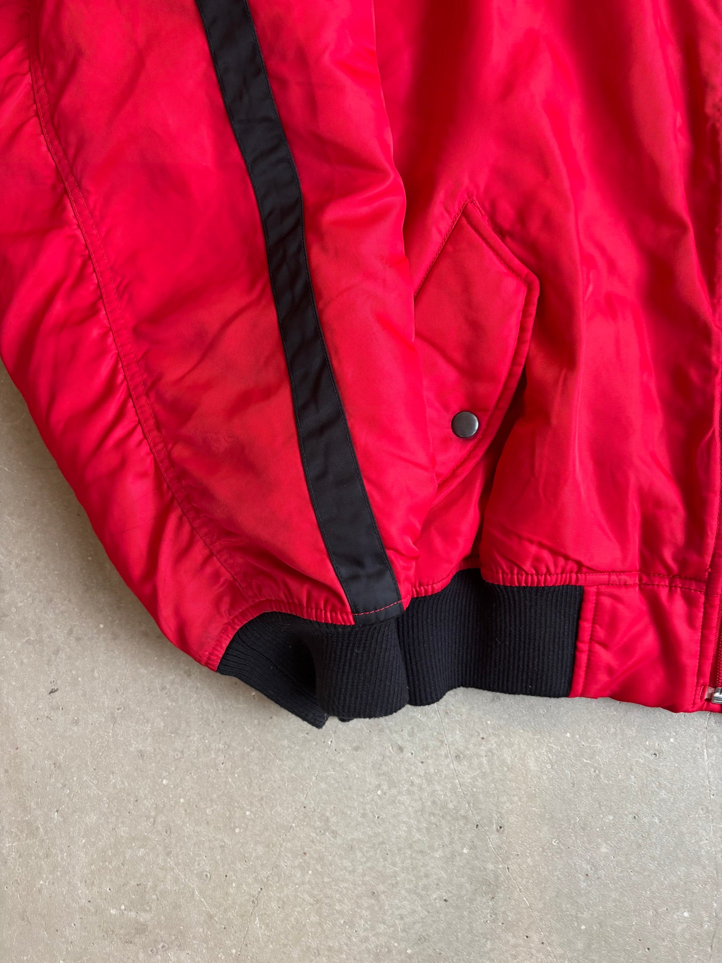 Ralph Lauren Polo Jeans Company Bomber Jacket Red XXL