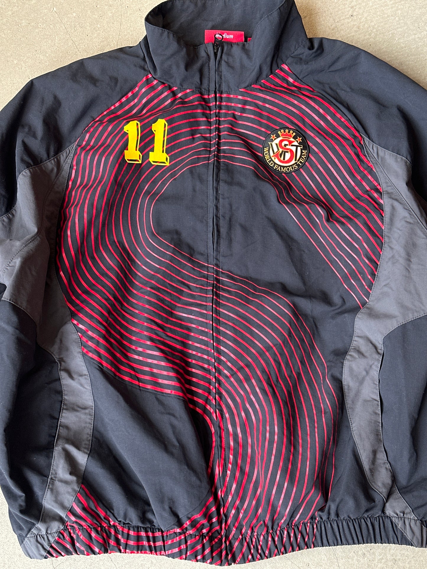 Supreme S Logo Track Jacket Black Medium
