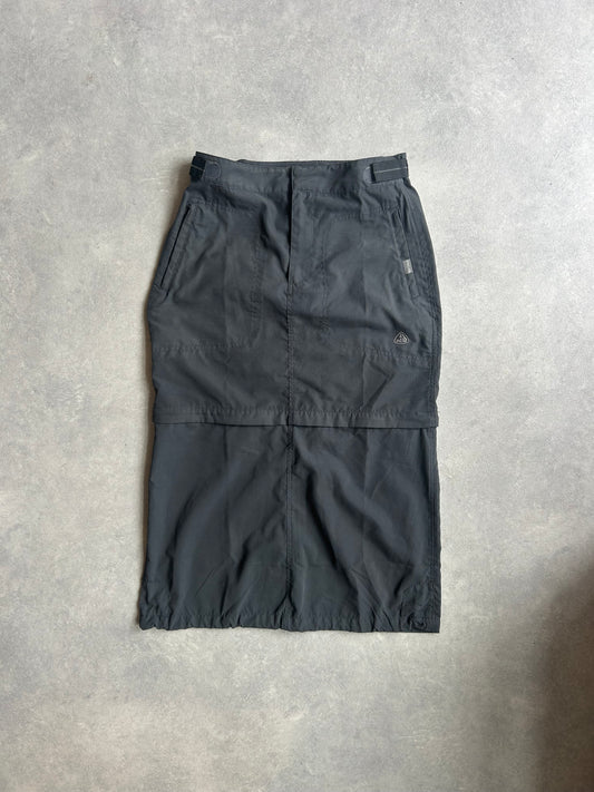 Vintage Nike ACG Convertible Cargo Skirt Grey Medium