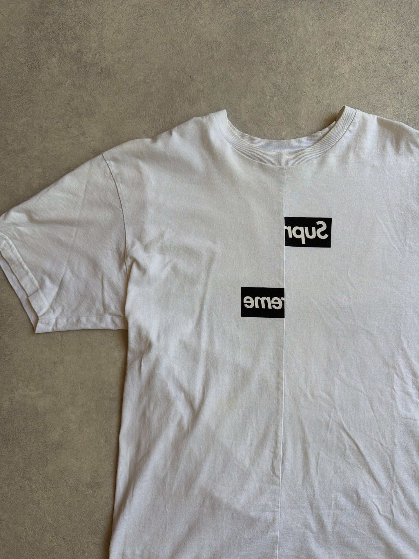 Supreme x Comme Des Garcon Split Box Tee XL