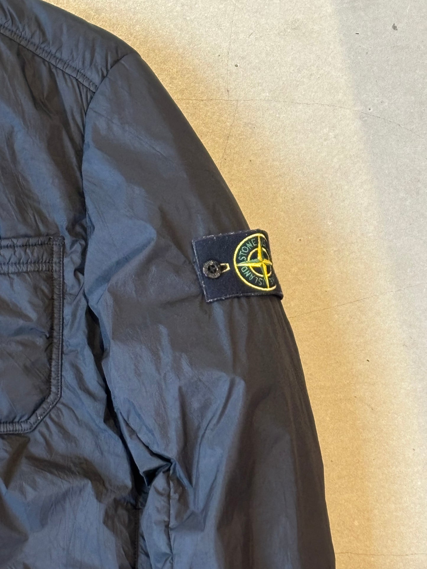 Stone Island Black Crinkle  M