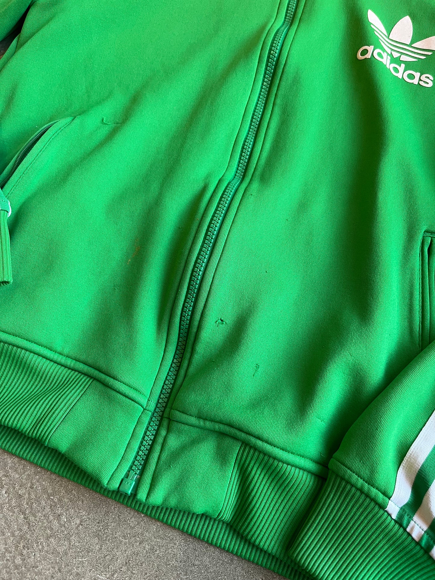 Adidas Originals Track Jacket Green Medium