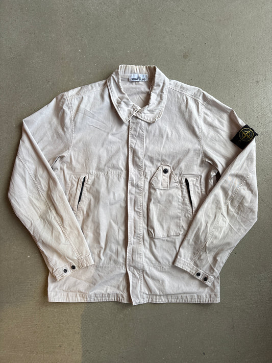 Stone Island Tactical Overshirt Creme Medium