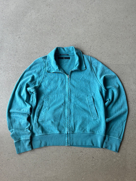 Stone Island Denims Full Zip Sweater Teal L