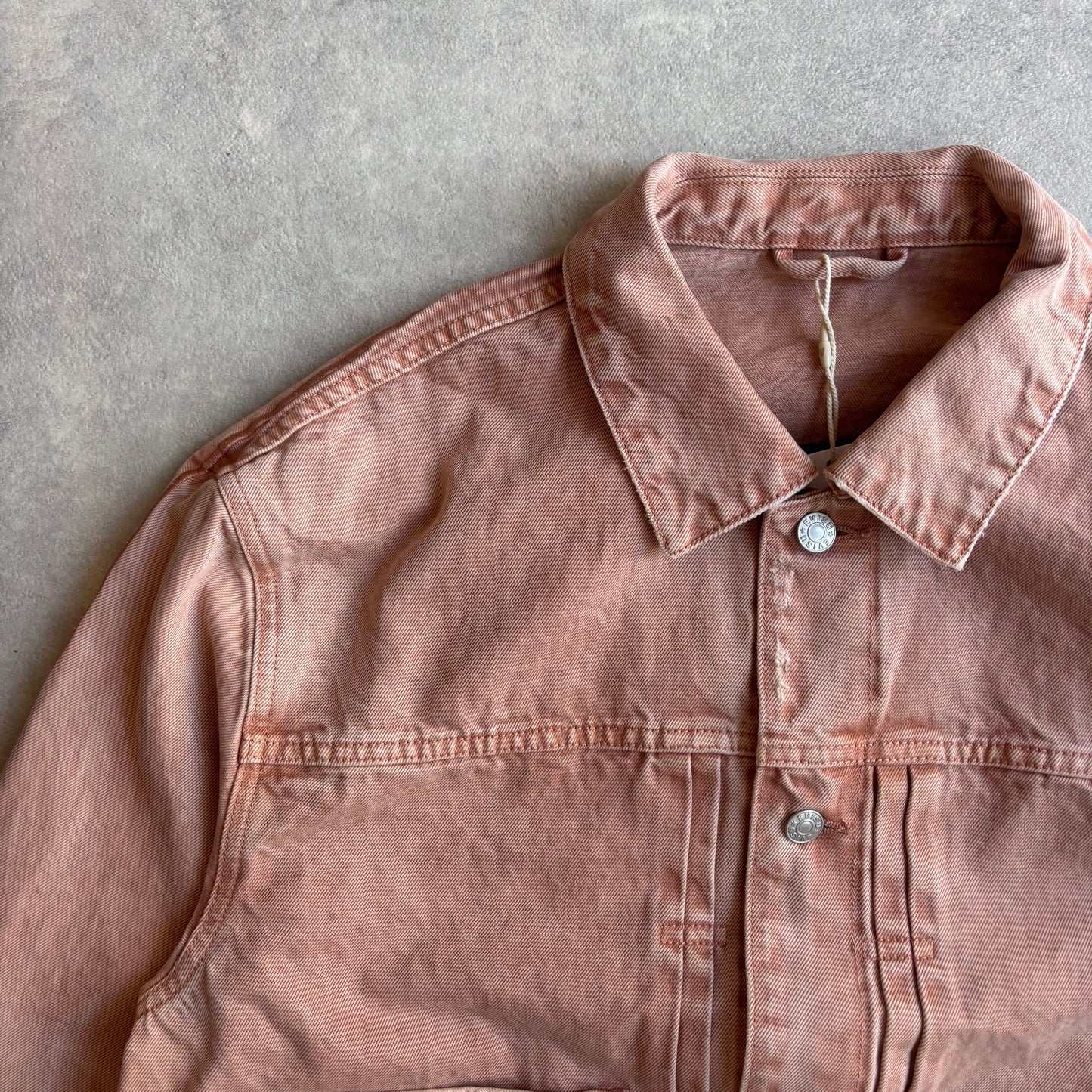 Palace Evisu Type 2 Denim Jacket Pink Wash M