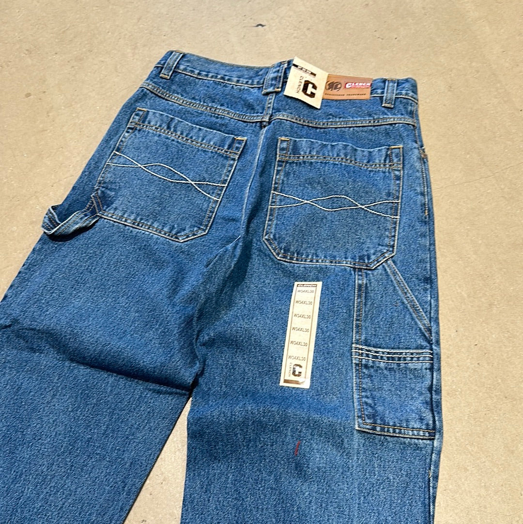 Clench Carpenter Jeans Blue