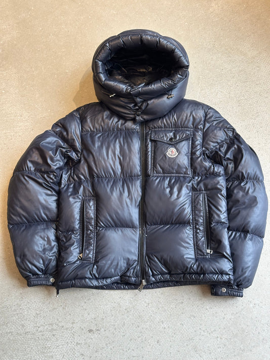 Moncler Montbeliard Hooded Short Down Coact Size 2