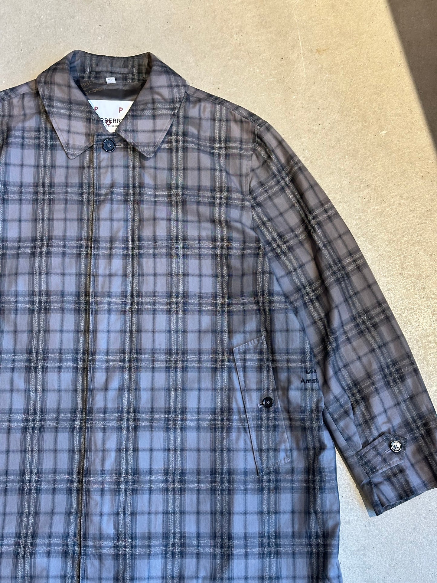 Burberry X Pop Trading Company trench coat XXL