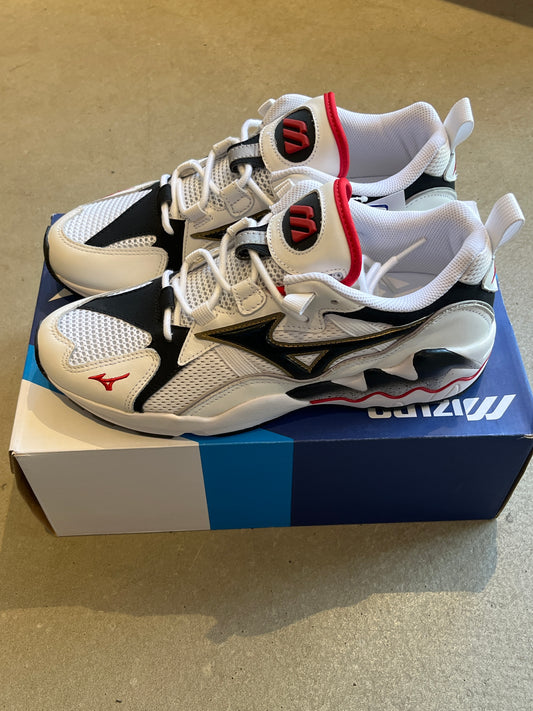Mizuno Wave Rider 1 White Black Red 43