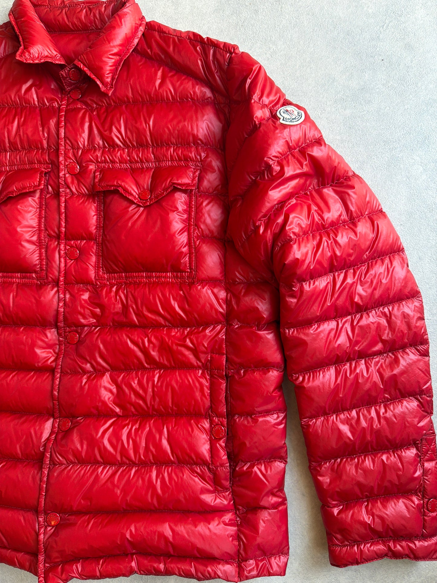 Moncler Gregoire Jacket Red XXL