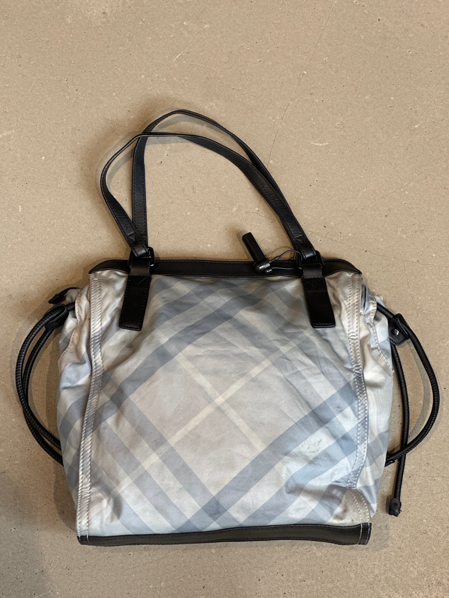 Burberry Buckleigh Tote Bag Grey