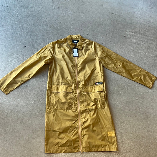 Stussy Lightweight Trench Jacket Gold S