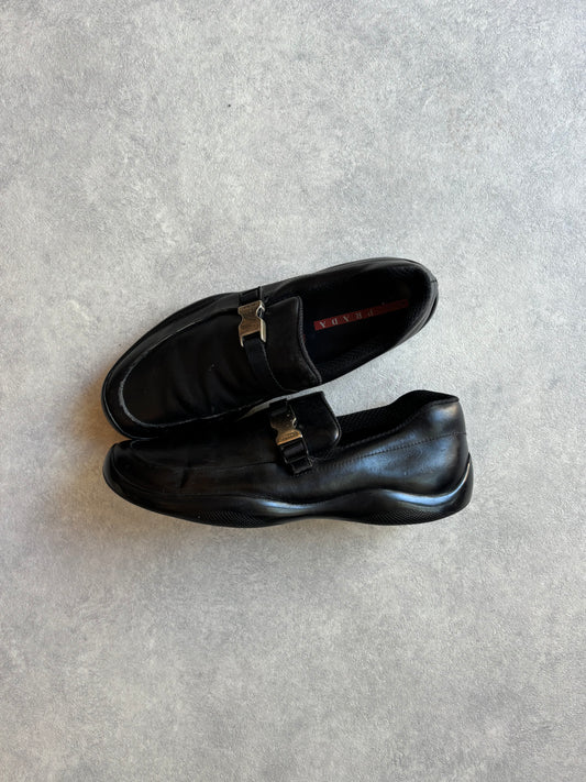 Prada Buckle Loafers  Size 9 (29 CM)