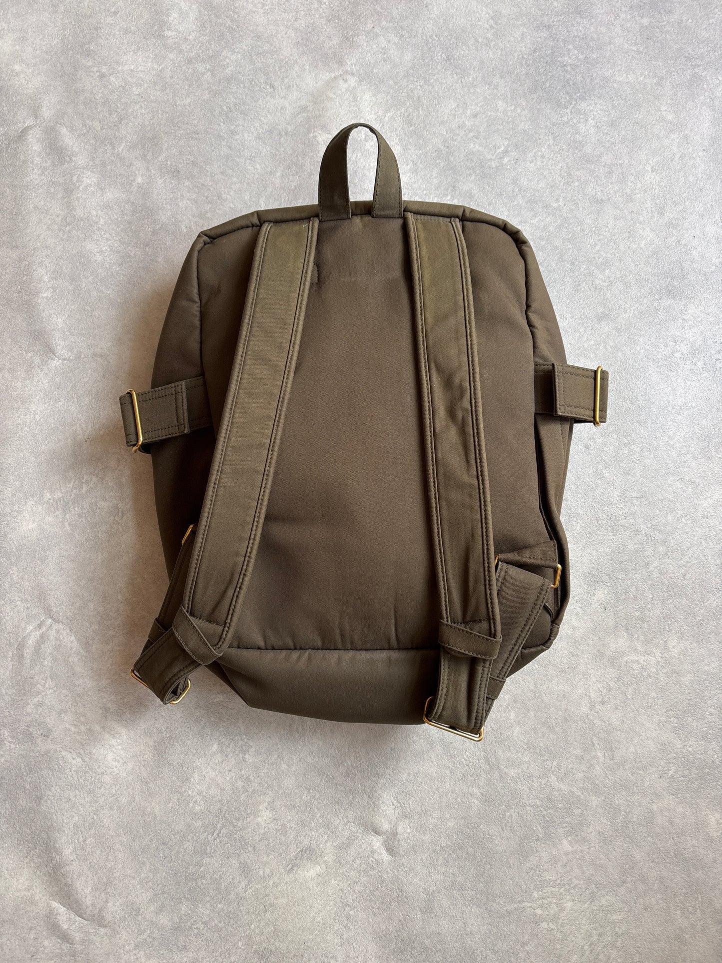 Burberry Olive Trench Backpack