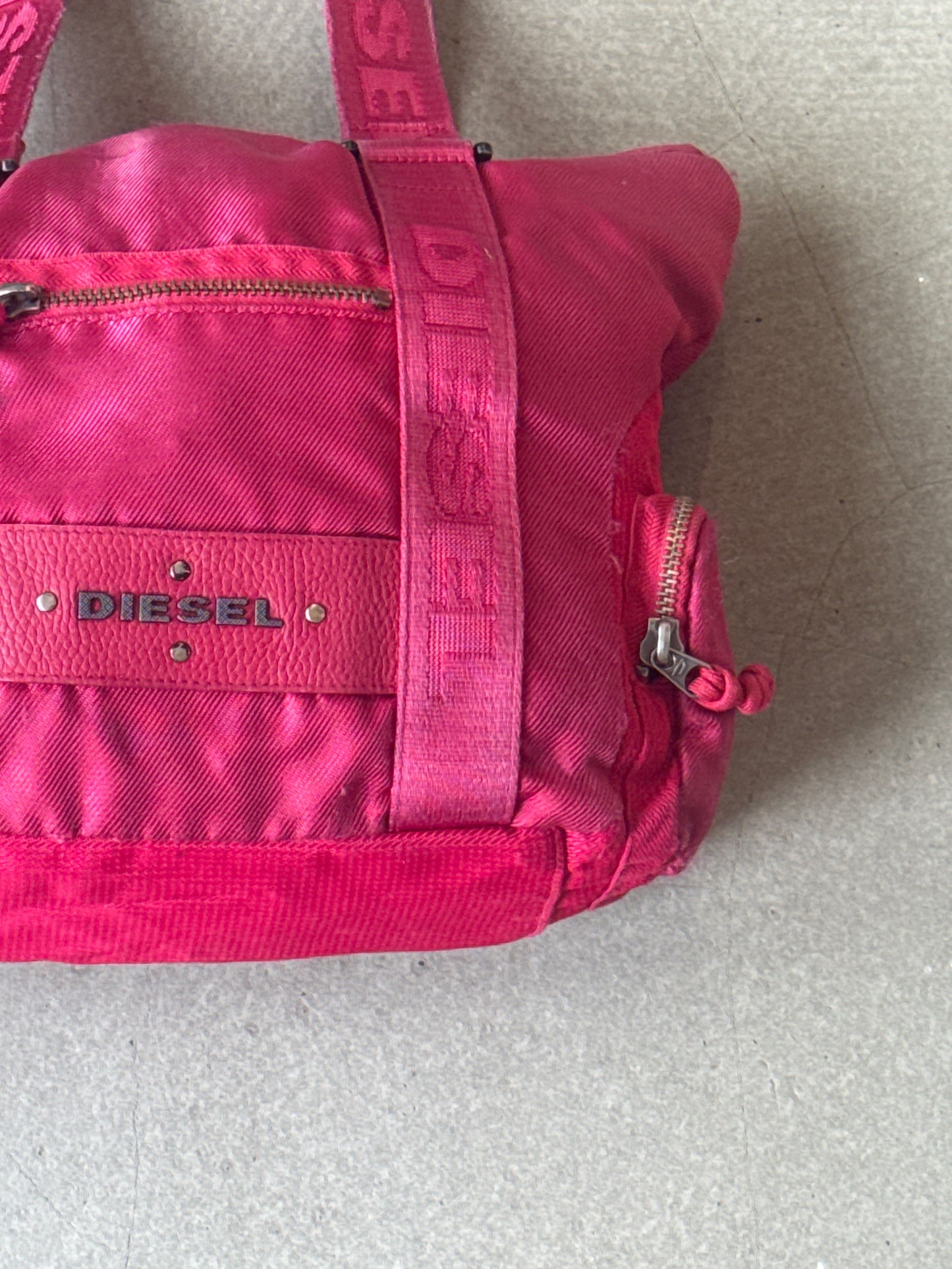 Diesel Bag Pink Medium