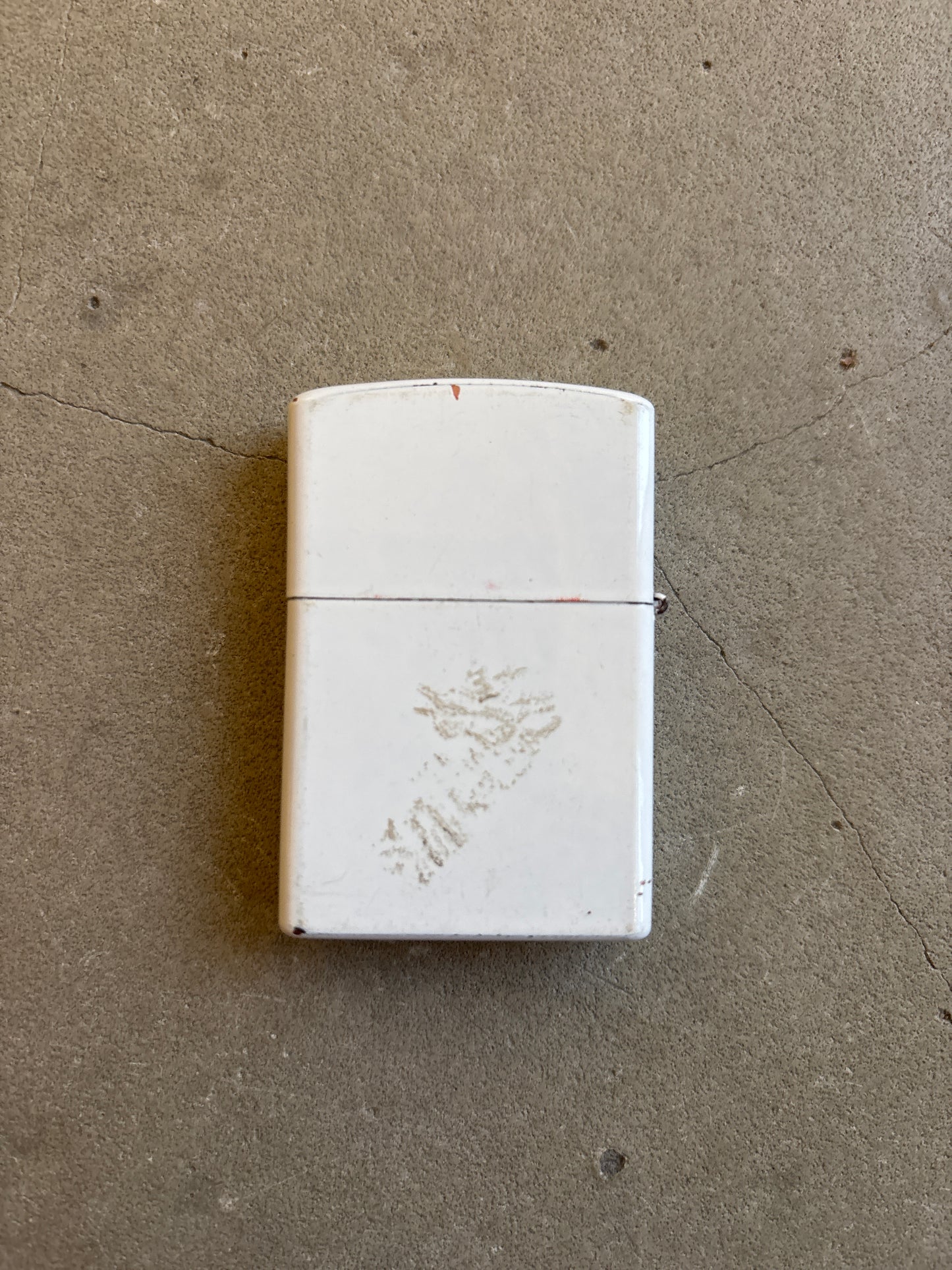 USA Gasoline Lighter White