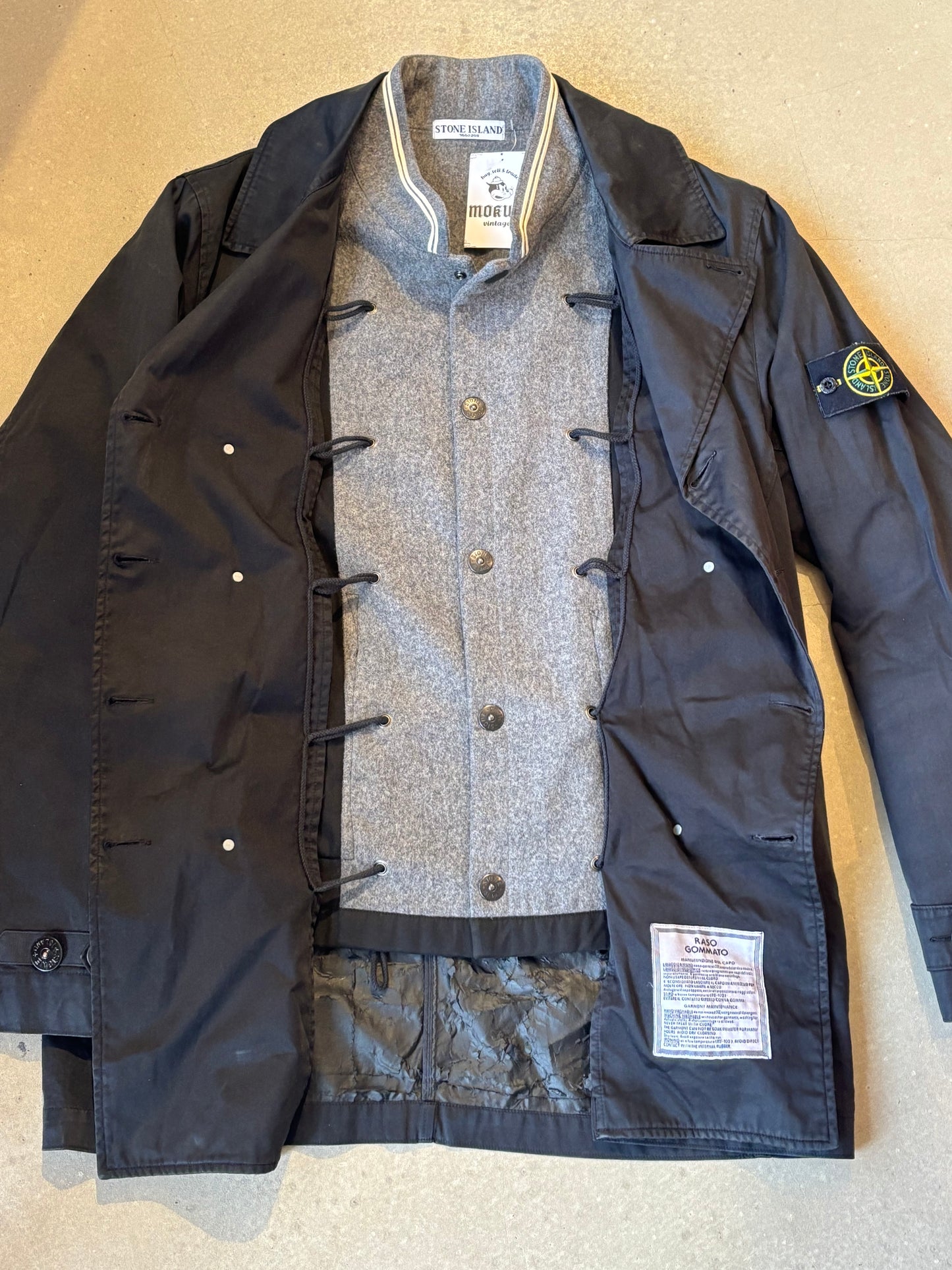 Stone Island  David Trench Coat XL