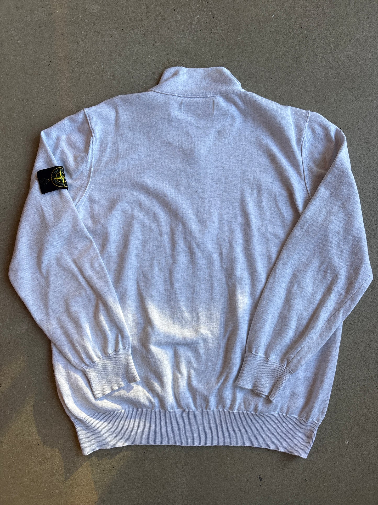 Stone Island Quarter Zip White XXL