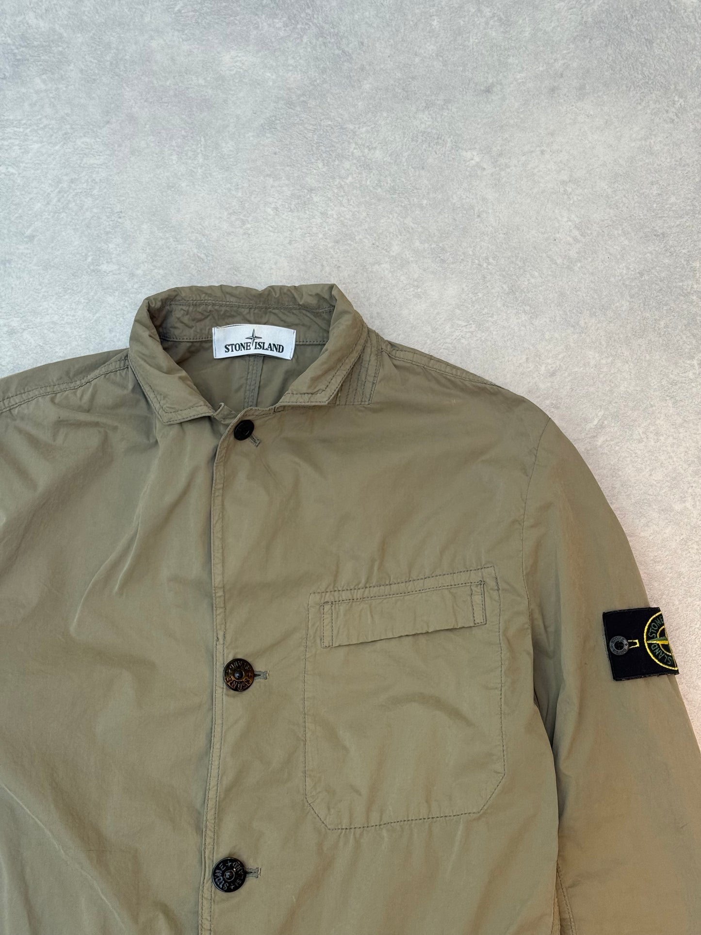 Stone Island David Light-TC Overshirt Brown Large