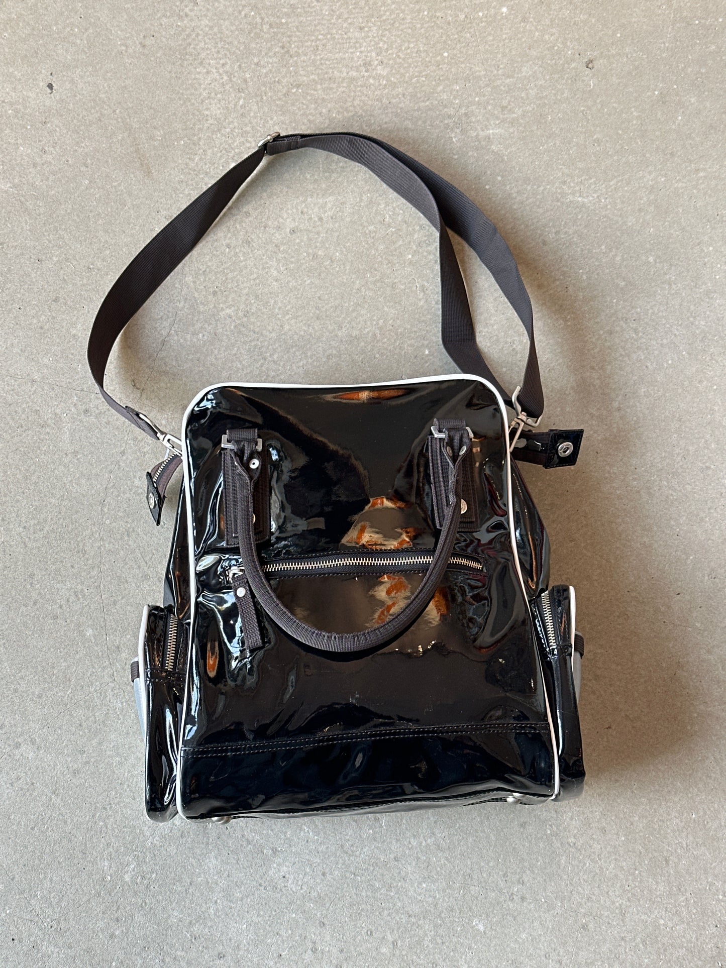 George Gina & Lucy Patent Leather Bag