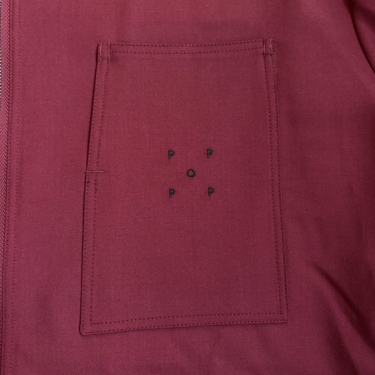 Burberry x Pop Trading Company Hillside Zip Shirt XL