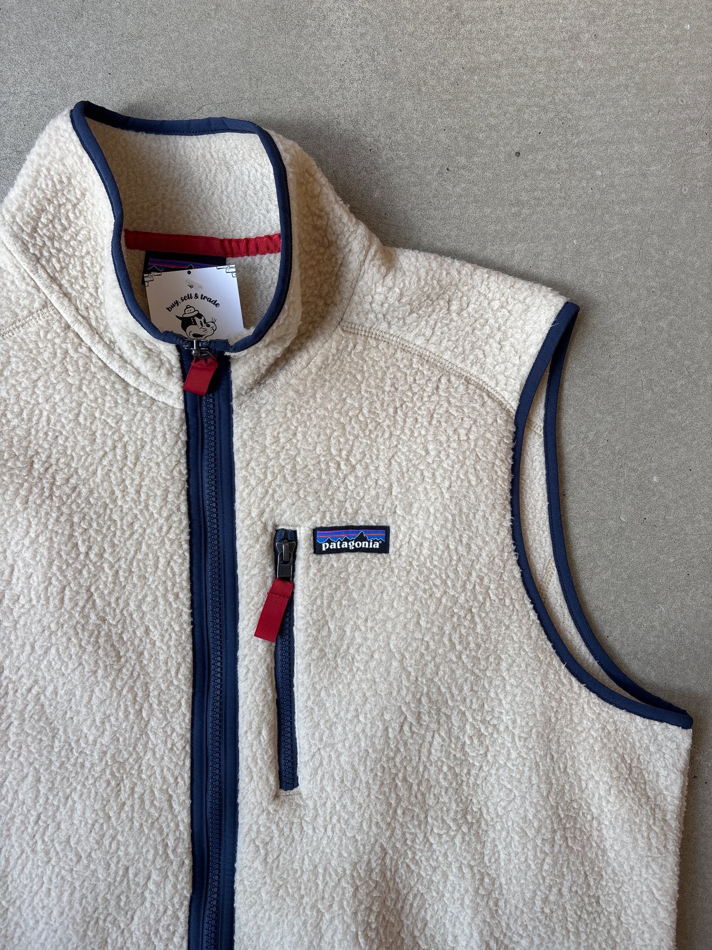 Patagonia Retro Pile Vest Beige XL