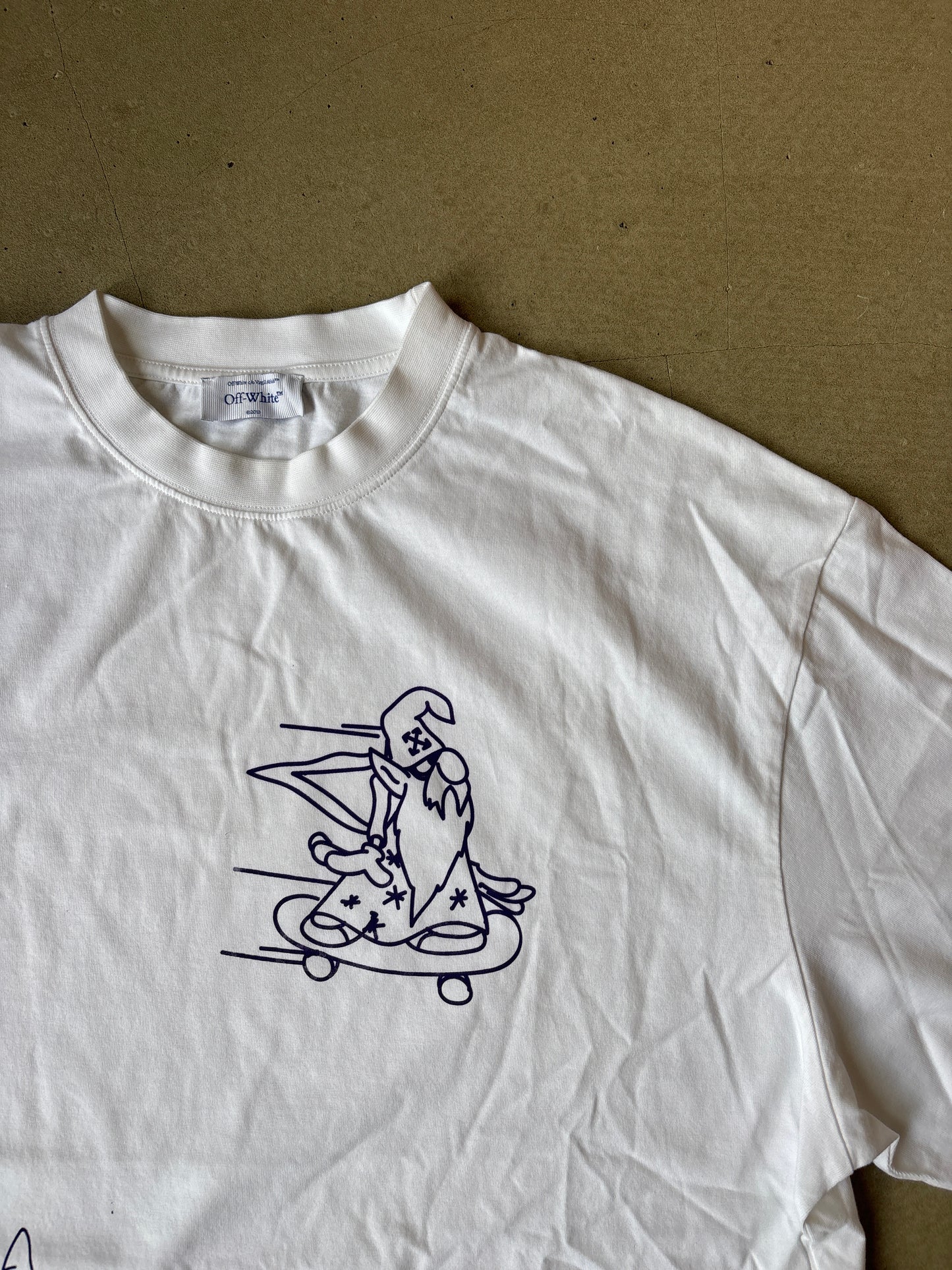Off-White Clean Skate Tee White
