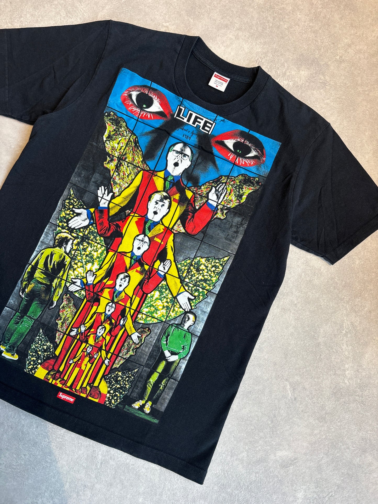 Supreme T-shirt Gilbert And George Black Tee M