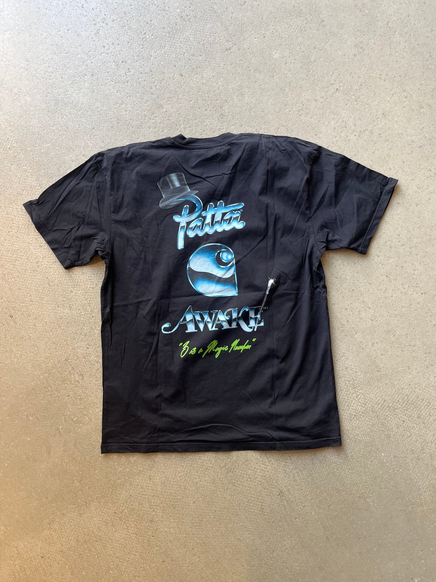 Carhartt X Patta X Awake Tee Black XL