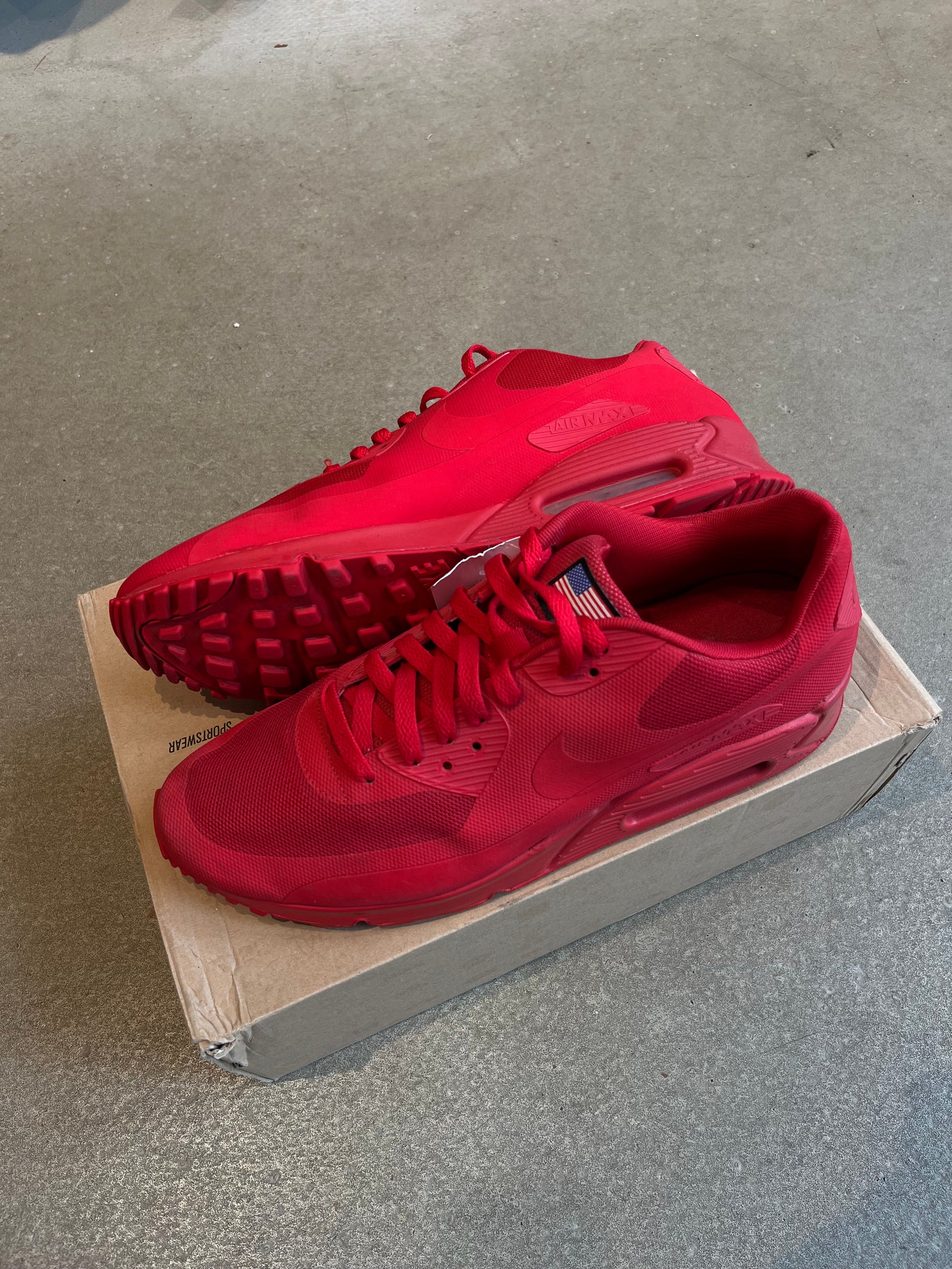 Nike Sportswear All Red Air Max Hyperfuse Nike Air Max '90