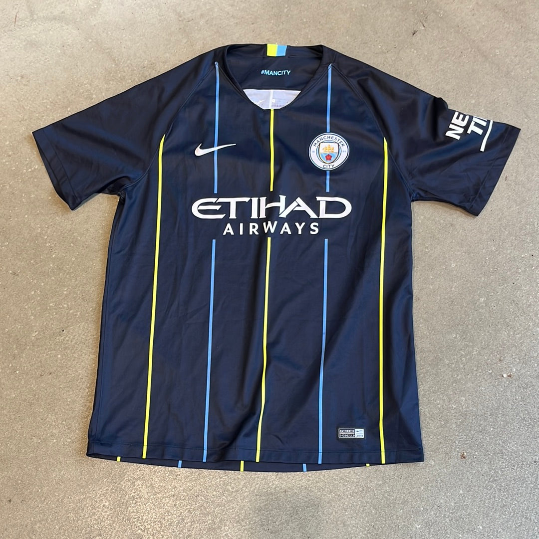 Manchester City Jersey Navy L 2018